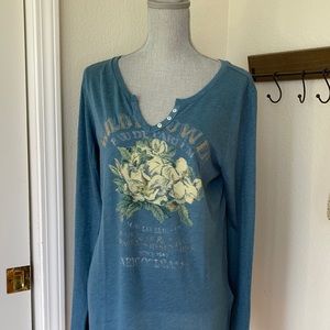 Lucky Brand Long sleeve t-shirt, XL